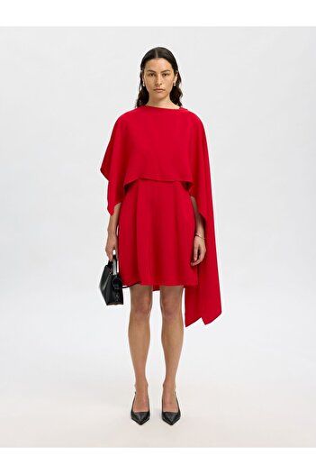 Selected Femme Midikleid Viskose