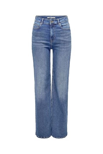 ONLY Tall Jeans mit weitem Bein ONLLUNA Hohe Taille Weiter Beinschnitt Jeans