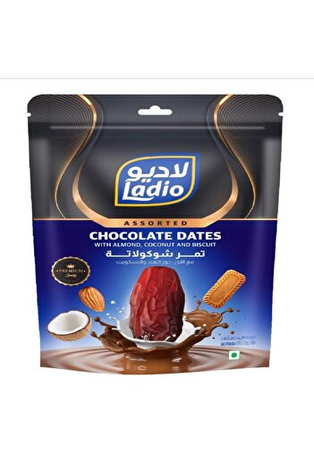 ladio Chocolate Dates With Almond , Coconut and Biscuit 500g