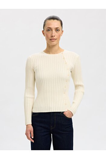 Selected Femme Strickteil Viskosemix