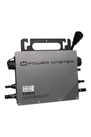 Powermaster EM800 800 Watt Solar Micro Inverter AC220 Volt Trifaze Şebeke Bağlantılı MPPT İnvertör