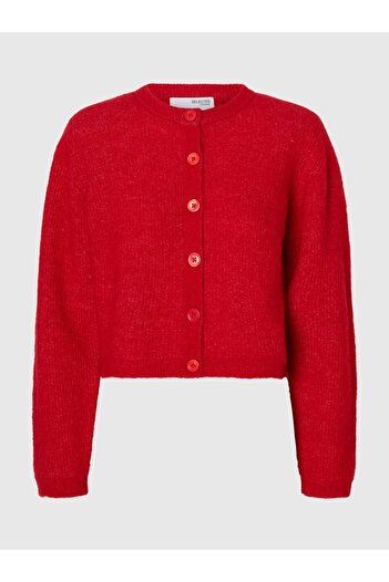 Selected Femme Strickjacke Wollmix