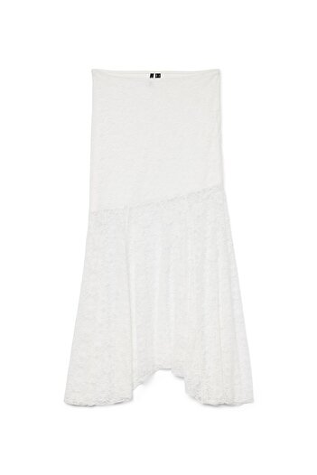 Vero Moda Rock VMOLLIE Mittlere Taille Langer Rock