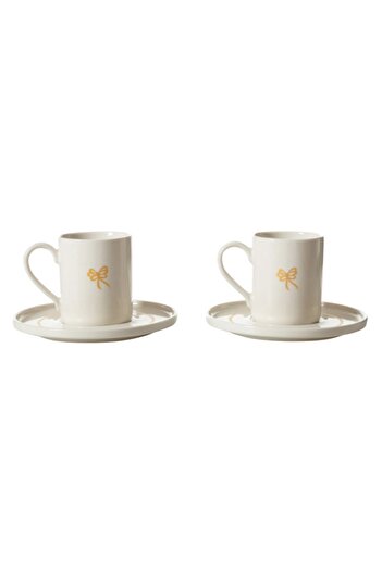 Mudo Home Ribbon 2-Piece Cup Set