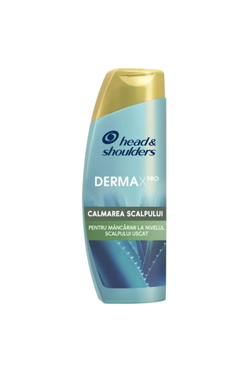 Head&Shoulders Sampon anti-matreata calmant Head & Shoulders Derma X Pro, scalp uscat si cu mancarimi, 300 ml