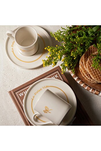 Mudo Home Ribbon 2-Piece Cup Set