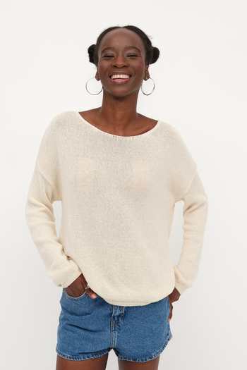 Addax Crew Neck Knitwear K10319