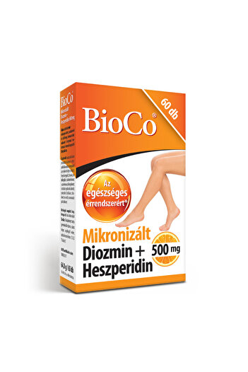 Bioco Micronized Diosmin + Hesperidin, 500mg, 60 Tablets