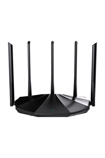 Tenda Router Wi-Fi 6, DualBand 2.4Ghz/5GHz, 300+1201Mbps, 5x6dBi, 4 porturi Gigabit - TND-RX2-PRO