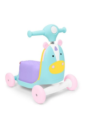 Skip Hop Children's tricycle, Skip Hop, 3 in 1, Ride on, Up to 20 Kg, 12 months+, Unicorn