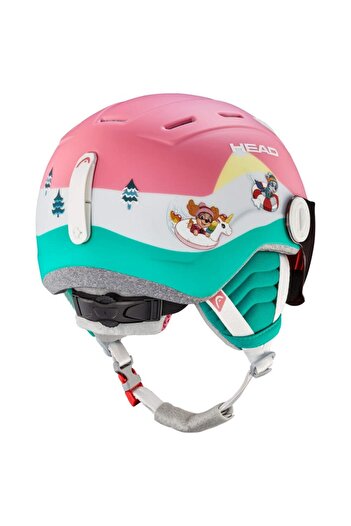 Head Junior ski jacket MAIA PAW visor