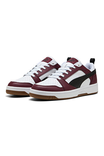 Puma Rebound V6 Low Unisex White Sneaker Shoes 39232854