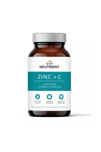 Neutrient Zinc plus Vitamin C (60 chewable tablets),