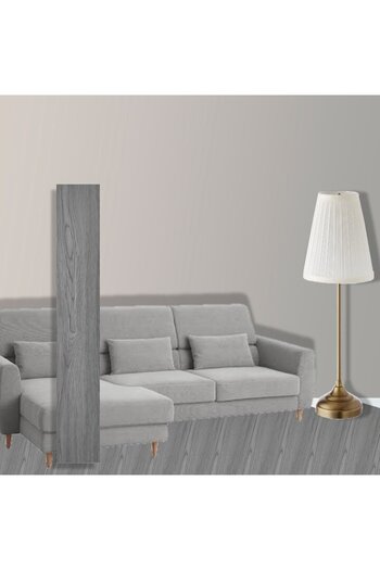 HOZRO Set 72x PVC Adhesive Wood Design Panels