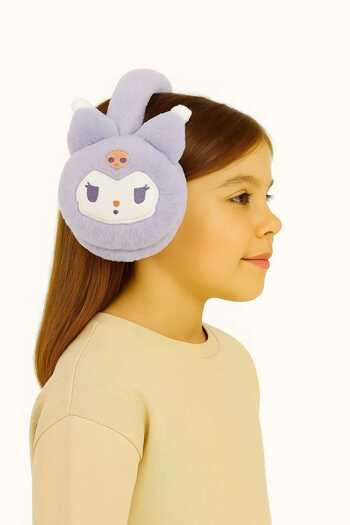 Eva Rose 3-12 Years Girl Plush Earmuff Furry Earmuff Winter Plush Earmuff