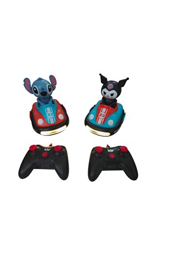 catapult Bumper Car Ejecting Game for 2 Players with Sound an Remote Controlled Rechargeable