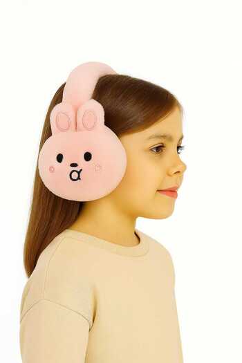 Eva Rose 3-12 Years Girl Plush Earmuff Furry Earmuff Winter Plush Earmuff
