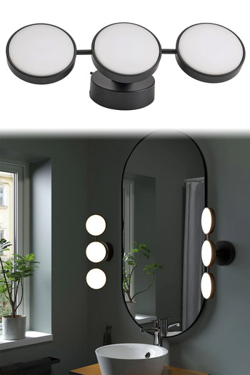 Binbirreyon Bathroom Lighting 3-Head Dimmer Adjustable Makeup Mirror Lamp Je003