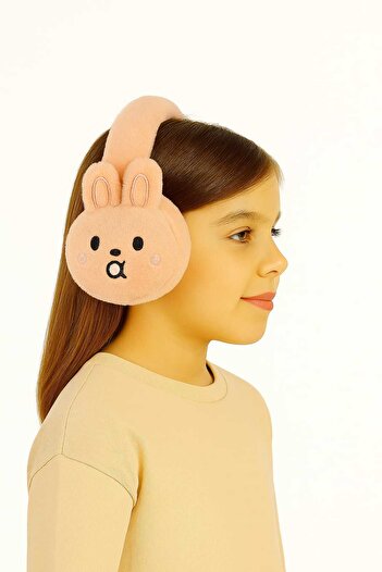 Eva Rose 3-12 Years Girl Plush Earmuff Furry Earmuff Winter Plush Earmuff