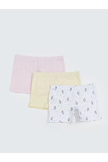 LC Waikiki Printed Girl's Boxer 3-Piece (W5)