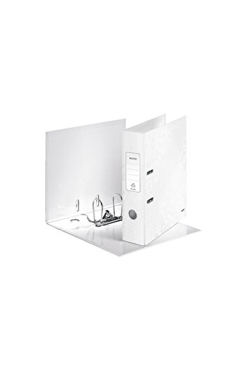 Leitz Biblioraft 180° WOW laminated cardboard A4 80 mm white