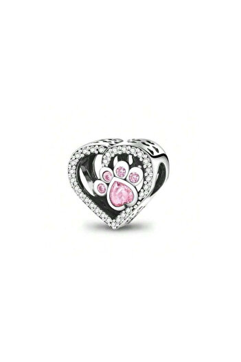 Bijuteria SORELLY Talisman Argint pentru Bratara Pawprints in my Heart