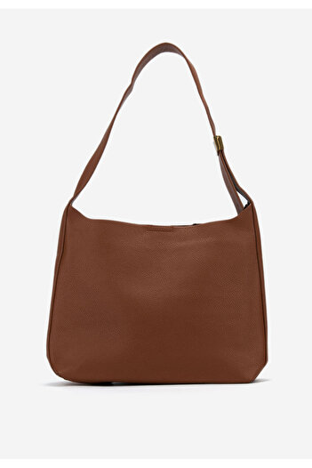 B T Shoes Hnědé hobo kabelka Kalisha