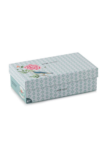 LC Waikiki LCW HOMEKarişik Baskılı 2 Kişilik Porselen Kahve Fincan Takımı 110 Ml