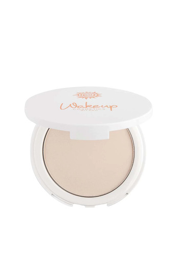 Wakeup Cosmetics Compact powder for a matte finish, C1 Ivory