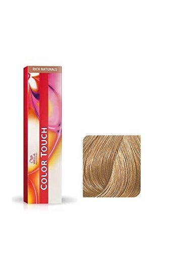 Wella Vopsea de păr 8/3 semipermanentă fără amoniac - Rich Naturals Color Touch blond auriu deschis -