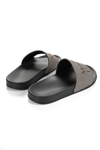 OZYO Malibu Gray Men's Eva Casual Beach Slippers