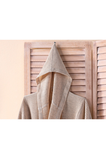Doqu Home Ayla Bathrobe L/Xl 120 cm Beige