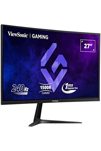 ViewSonic VX2719-PC-MHD 27-inch 1080p HD Curved Gaming Monitor, 240Hz, 1ms, Adaptive Sync
