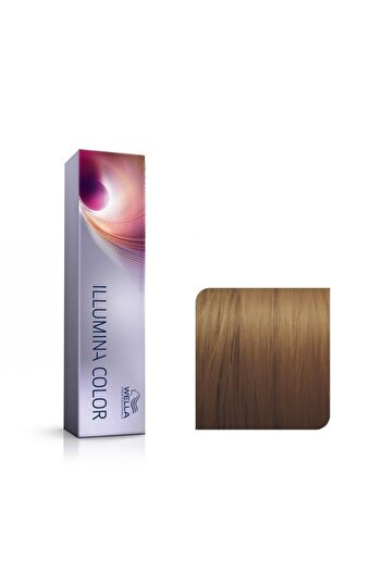 Wella Vopsea de Par 7/3 Permanenta - Illumina Color Blond Mediu Auriu 60ml -