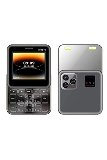 Blasko Mini Slide i19 Pro 2.4", Dual SIM, camera, FM, Bluetooth – compact and practical phone