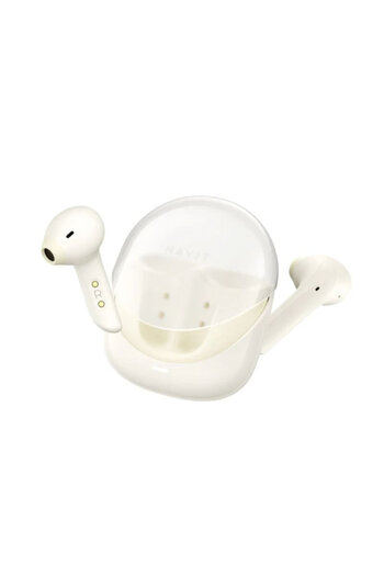 Havit Gaming in-ear TWS headphones with ENC Modern Buds TW947, beige