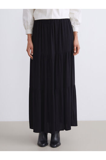 LC Waikiki Folded Skirt with Elastic Waist