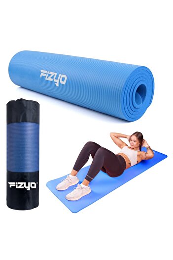 CEDA HOME Saltea de yoga, fitness, aerobic CEDA HOME albastră, 183x61x1cm, spumă NBR, cauciuc sintetic