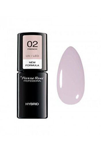 Pierre Rene Oja Semipermanenta - Color Hybrid Polish Nr. 02 French 6ml - Pierre Rene