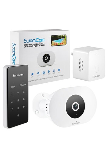 PURE POOL SwamCam Pool Alarm Swim AI Camera Drowning Prevention System for Children