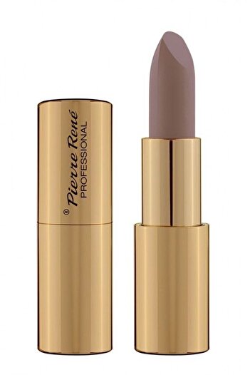 Pierre Rene Intense Matte Lipstick - Full Matte Lipstick Notice Me Nude No.25