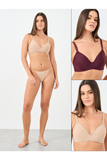 Styli Pack of 2 - Molded Cup T-Shirt Bra