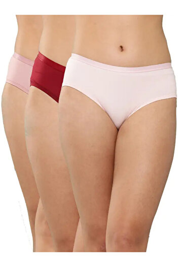 Leading Lady By Styli Pack of 3 - Solid Hipster Briefs