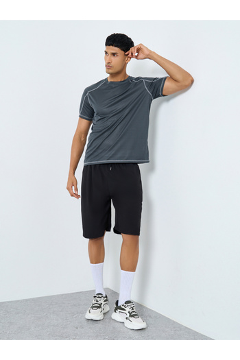 Styli Contrast Stitch Raglan Sleeve Quick Dry T-Shirt