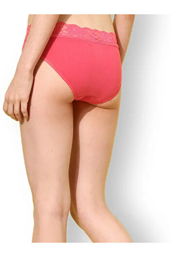 Leading Lady By Styli Pack of 2 - Lace Waistband Cotton Briefs