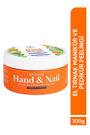 Görkito Body&Nature Hızlı Kolay El Tırnak Manikür Ve Pedikür Peelingi 300 G
