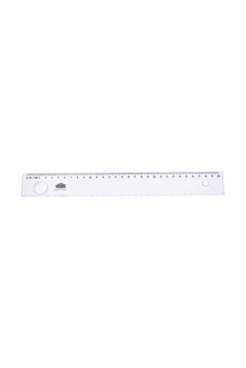 HATAS 30 cm Wide Plastic Ruler with Lens