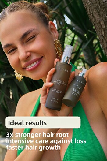MATSU Scalpify Scalp Serum |   Anti-Hair Loss & Follicle Strengthening Rosemary + Biotin + Peptide