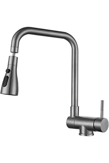 OEM Kitchen Window Front Folding Sink Faucet New Model Anthracite Imported with 7 Years Warranty