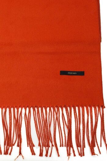 Morven Men's Honey Double Sided Scarf